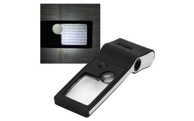 Evodx 3x 10x Magnifier Magnifying Loupe With Led & Uv Light