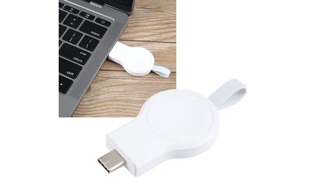 Evodx Type C Compact Wireless Charger For Apple Watch - White