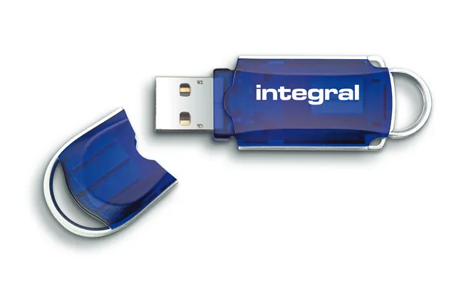 Integral Courier Usb 2.0 Flash Drive - Blue product image