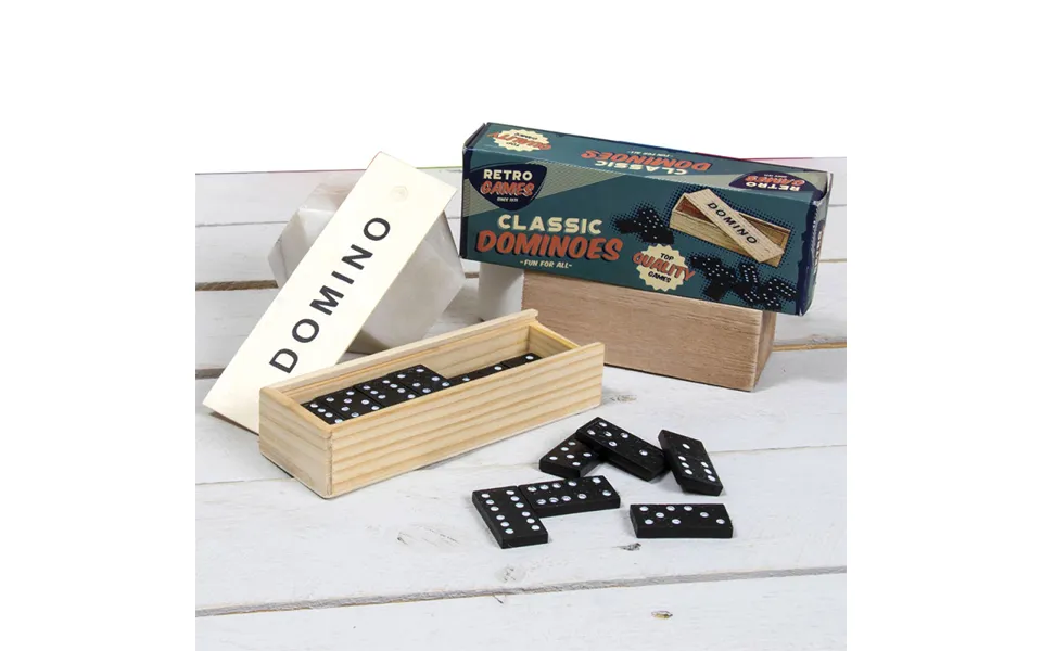 Retro Games Classic Dominoes - Last One