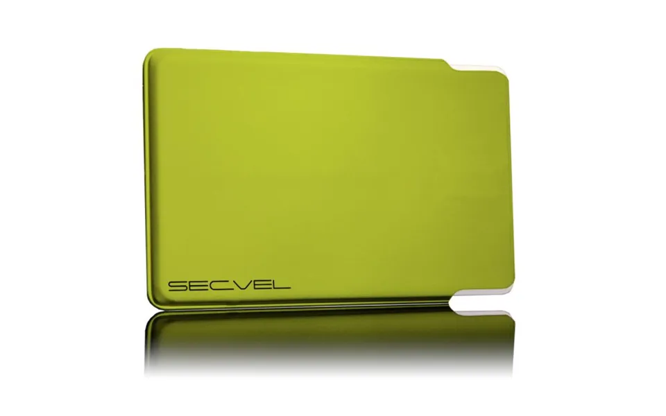 Secvel Rfid Credit Card Protection Cover - Lemon