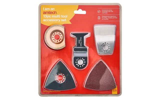 Amtech 13 Piece Multi Tool Accessory Set - Last One