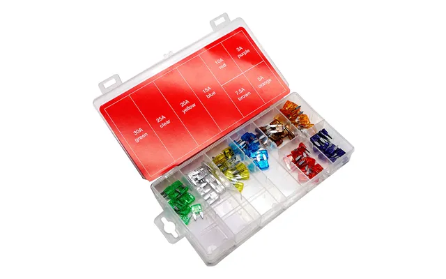 Amtech 96 Pcs Mini Atm Blade Auto Fuse Kit - Last One