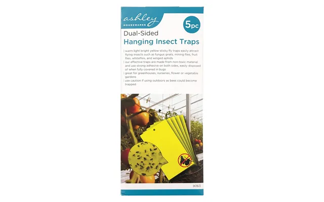 Ashley 5pc Dual-sided Hanging Insect Traps