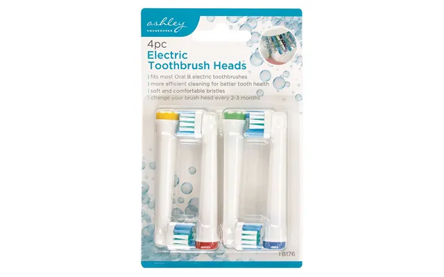Ashley For Oral-b Compatible Toothbrush Heads - 4 Pack product image