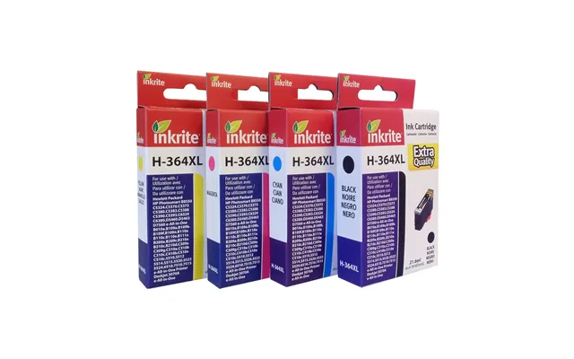 Compatible 364xl Ink Cartridge Multipack - 364xl B C M Y For Hp