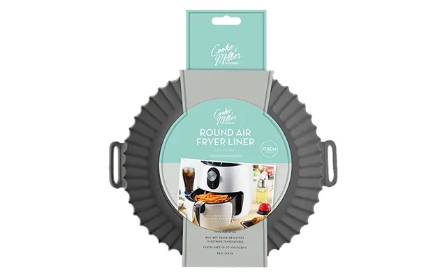 Cooke & Miller Air Fryer Round Silicone Liner 17.5cm X 5cm