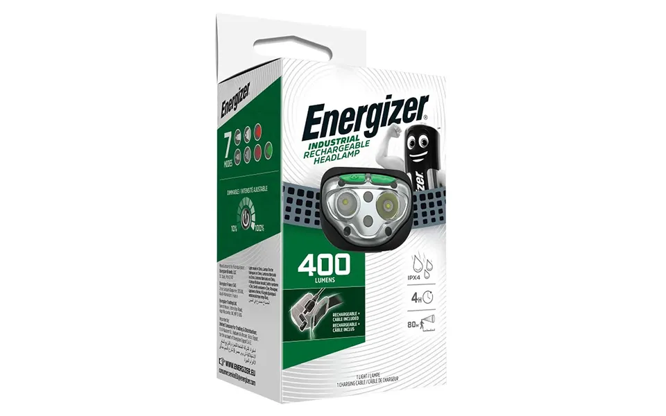 Energizer 400 Lumen Industrial Hd Vision Rechargeable Headlamp - Last One