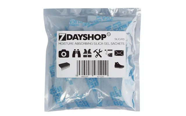 Evodx Silica Gel Moisture Absorbing Dehumidifier Sachets, Packs, Bags 10g Bag - 10 Pack