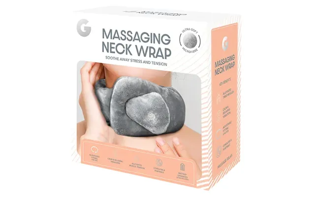 Gifts & Gadgets Ultra Soft Massaging Neck Warmer