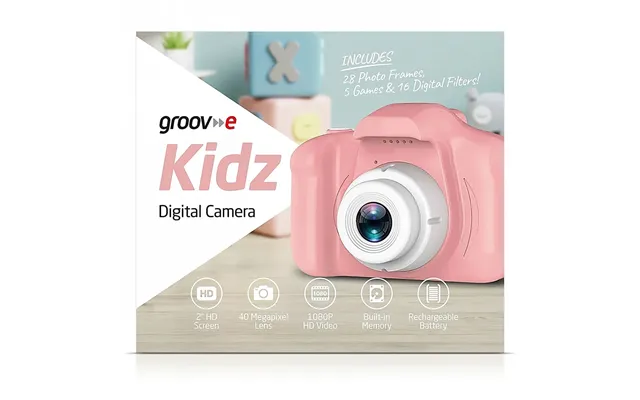 Groov-e Kidz Hd Digital Camera - Pink