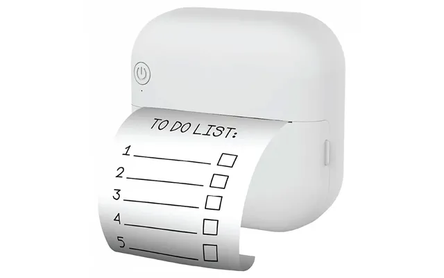 Groov-e Portable Bluetooth Mini Thermal Printer - White