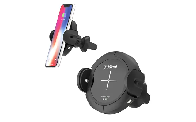 Groov-e Universal Automatic In-car Holder With Wireless Charging 10w