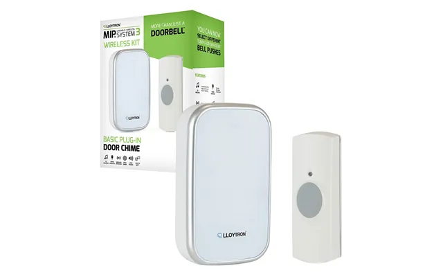 Lloytron Mip3 - 32 Melody Plugin Basic Door Chime Kit