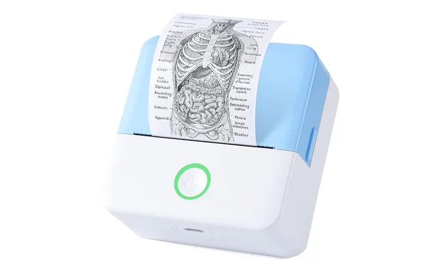 Manhattan Gift Co Mini Wireless Thermal Printer - Blue