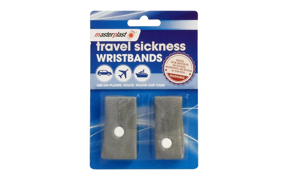 Masterplast Travel Sickness Wristbands 2pk