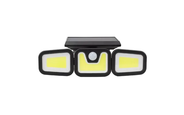 Orma 3 Head Adjustable Pir Motion Sensor Solar Security Light - 3 Modes