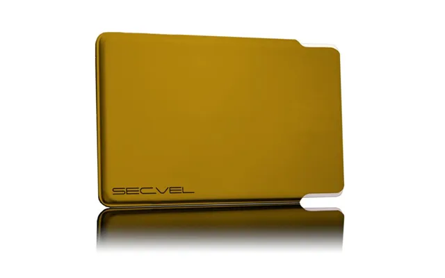 Secvel Rfid Credit Card Protection Cover - Gold