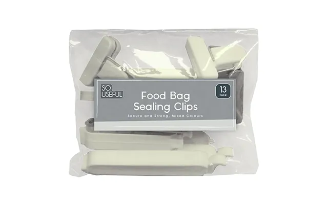 So Useful Bag Sealing Clips 13pk