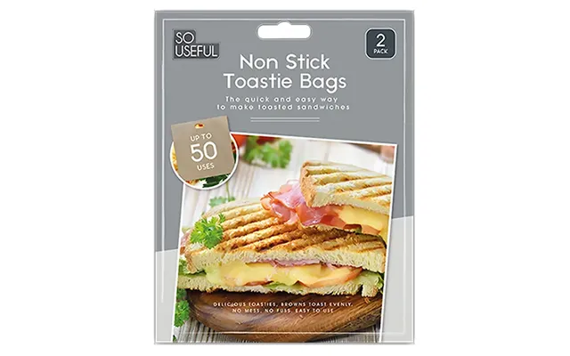 So Useful Re-usable Toaster Toastie Bags 2 Pack