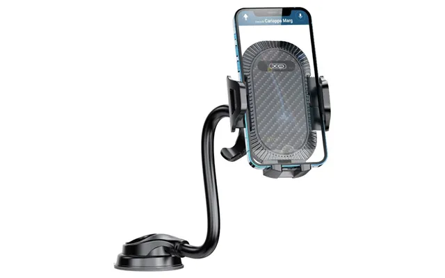 Xo Flexible Suction Windscreen Holder - Black