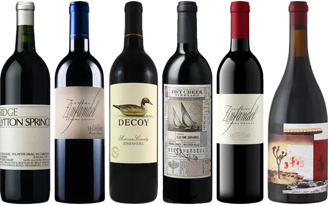 California Zinfandel Premium Tasting Case
