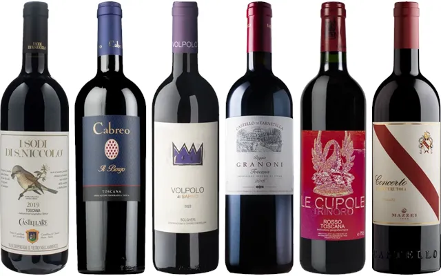 Super Tuscan Tasting Case