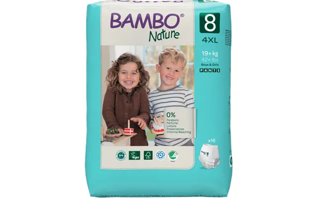 Bambo Nature Pants Size 8 - Abena product image