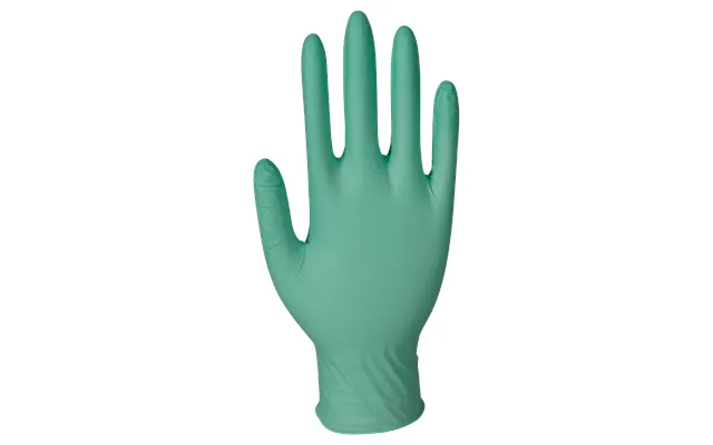 Nitrile Glove Large - Green, Abena, , product image