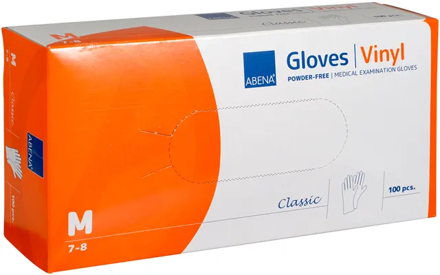 Vinyl Gloves - Medium, Abena, Unisex,