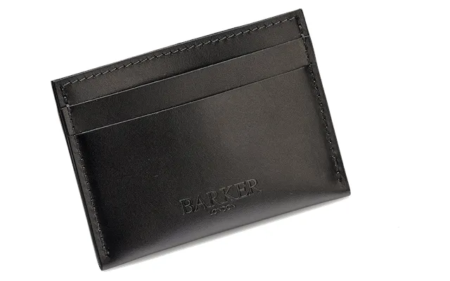 Card Holder Straight - Black Calf product image