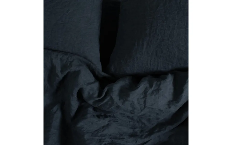 100% Linen Duvet Cover By Dip & Doze Size Superking Colour Navy