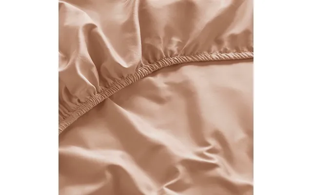 Organic Cotton Fitted Sheet - Various Colours By Dip & Doze Size King Colour Clay Weave Sateen