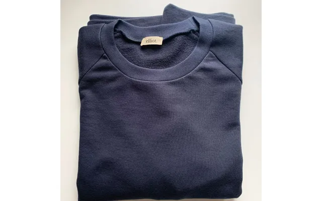 Organic Cotton Oversized Sweatshirt By Elliot Organics Colour Ocean