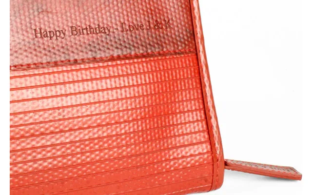 Reclaimed Fire Hose Laptop Case By Elvis & Kresse Colour Red