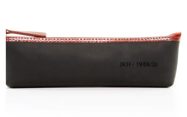 Reclaimed Fire Hose Pencil Case By Elvis & Kresse Colour Black