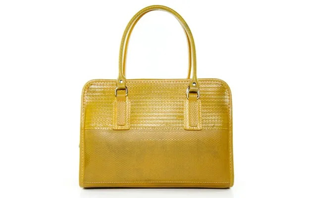 Reclaimed Fire Hose Post Bag By Elvis & Kresse Colour Yellow product image