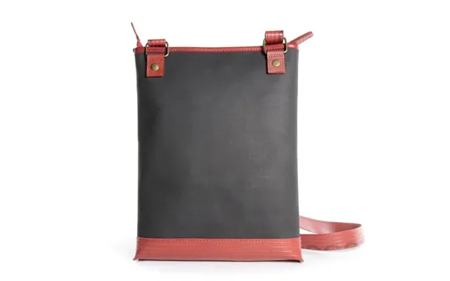 Reclaimed Fire Hose Reporter Bag By Elvis & Kresse Colour Yellow