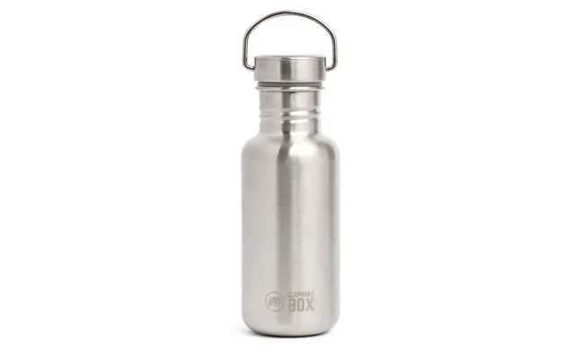 Single-wall Metal Water Bottle - 500ml By Elephant Box