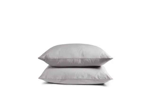 The Original Pillow Cases, Set Of Two - Various Colours By Dip & Doze Colour Dove Grey Weave Percale