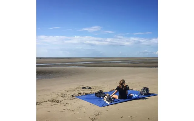 Waterproof Block Colours Picnic Blanket - Size By Pacmat Colour Yellow product image