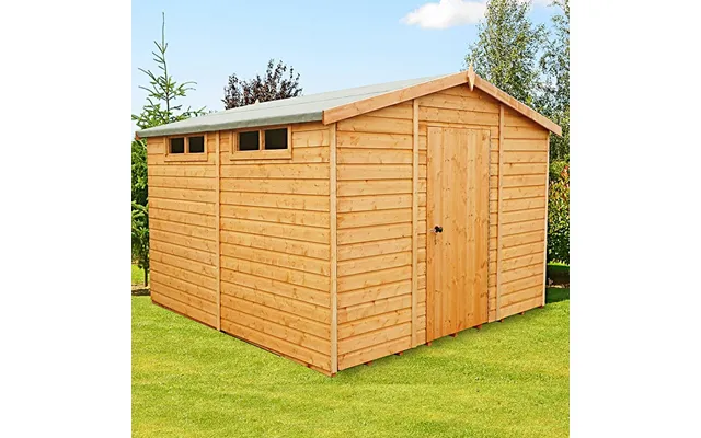 10' X 10' Shire Premium Security Apex Wooden Garden Shed 2.99m X 2