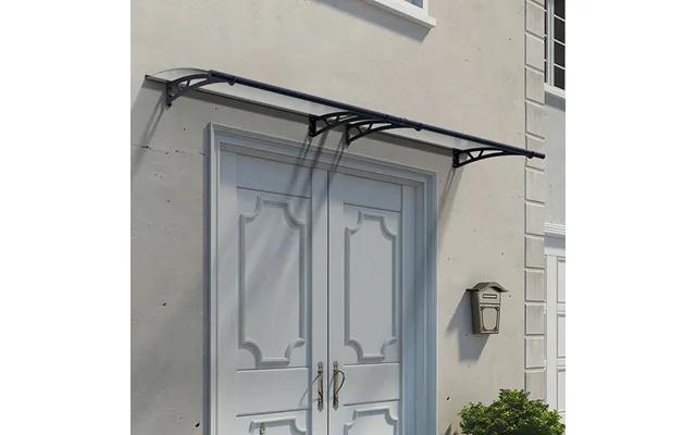 10' X 3' Palram Canopia Altair 3000 Grey Door Canopy 3.02m X 0