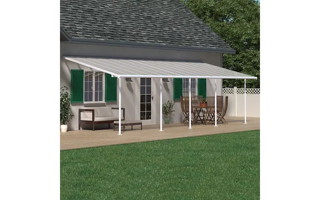 10x30 Palram Canopia Sierra White Patio Cover