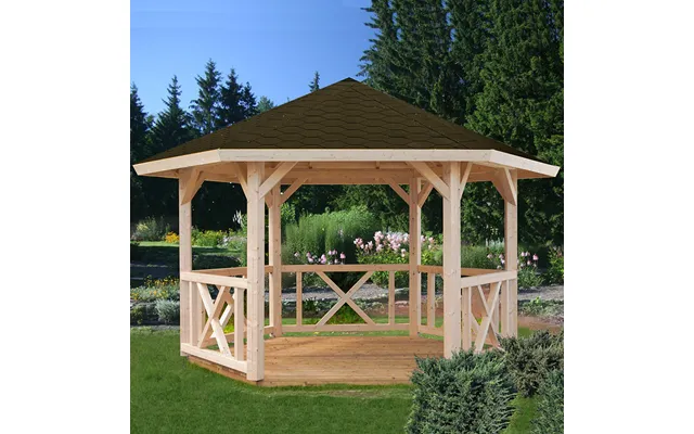 3.3x3.3m 11'x11' Palmako Betty Garden Pavilion - Luxury Gazebo product image