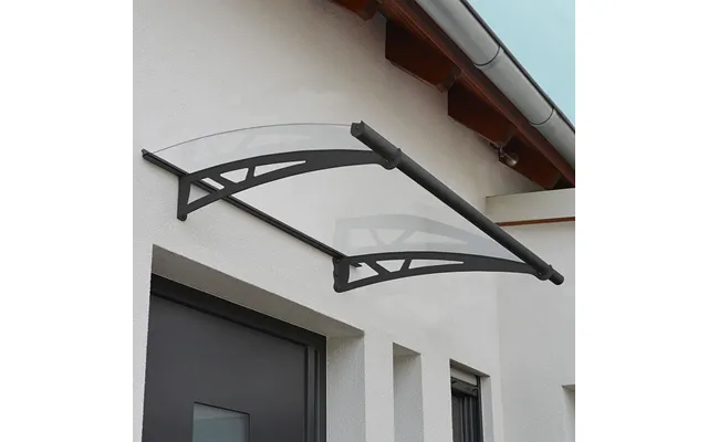 5' X 3' Palram Canopia Altair 1500 Grey Door Canopy 1.51m X 0
