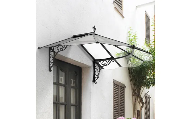6' X 4' Palram Canopia Iris 1780 Black Door Canopy 1.75m X 1