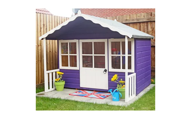 6 X 5 Shire Pixie Childrens Kids Wooden Garden Playhouse product image