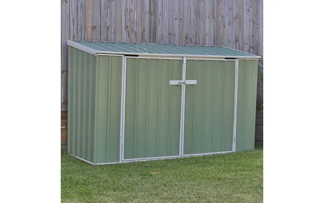 7' X 3' Absco Metal Bike Store - Eucalyptus 2.26m X 0.78m