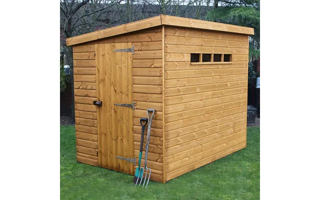 7' X 5' Traditional Shiplap Pent Security Wooden Garden Shed 2 product image